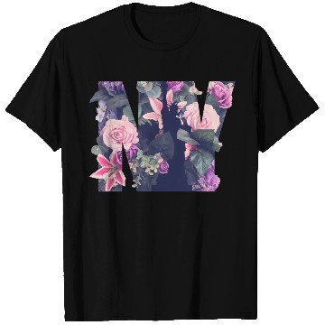 Discover Enjoy New York City Floral New York City T Shirts