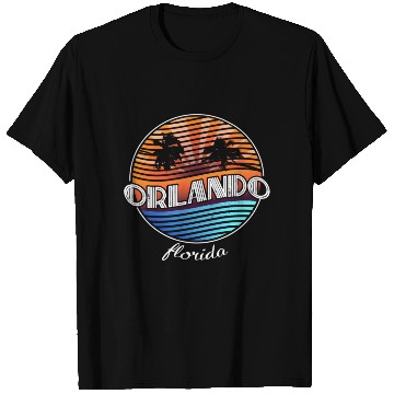 Discover Orlando Florida Palm Tree T Shirts