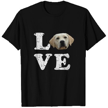 Discover I Love My Yellow Lab Labrador Retriever Dog T Shirts