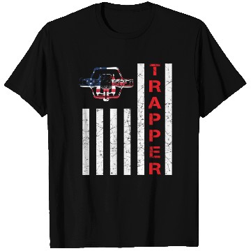 Discover American Flag Trapping For Trappers And Hunters T Shirts