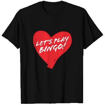 Discover Fun Heart Bingo Player T Shirts