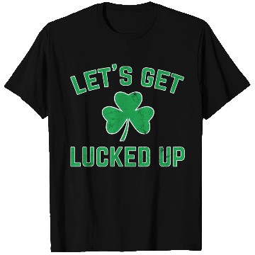 Discover St Patricks Day Drinking Lucked Up T Shirts