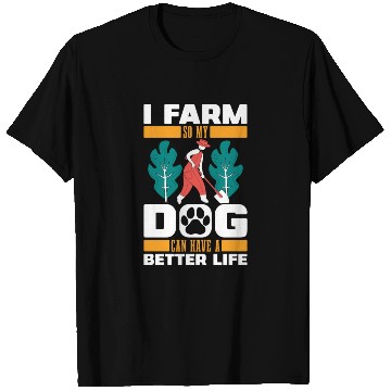 Discover Farming Farmer Dog T Shirts