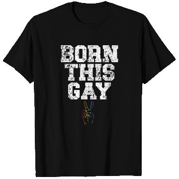 Discover Born This Gay Sexual Diversity Gay Pride LGBTQ T Shirts