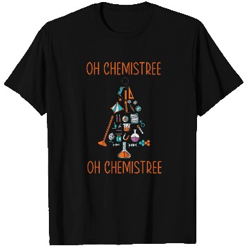 Discover Christmas Science Teacher Chemistry Scientist T Shirts