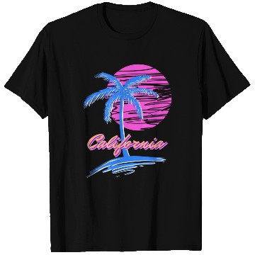 Discover California Beaches 80S T Shirts