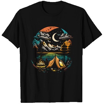 Discover Wild Night Beauty Colours T Shirts