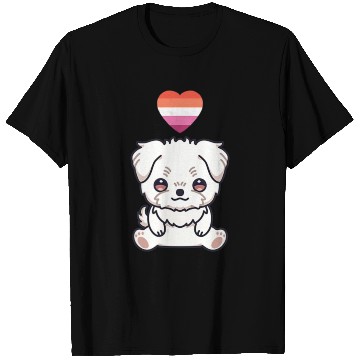 Discover Lesbian Maltese Dog Lgbtq Orange T Shirts