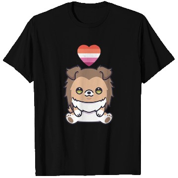 Discover Lesbian Sheltie Dog Lgbtq Shetland Sheepdog T Shirts