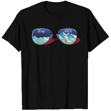 Discover Mountain Sun Glasses T Shirts