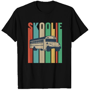 Discover Skoolie Design For A School Bus Lover T Shirts