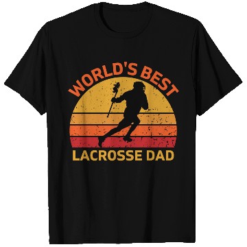 Discover Lacrosse Dad T Shirts