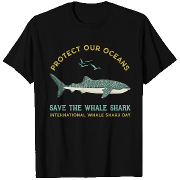 Discover Save The Whale Sharks Protect Our Oceans T Shirts