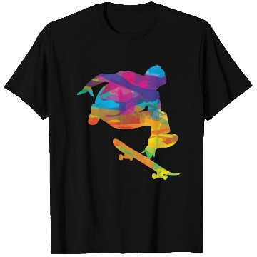 Discover Psychedelic Skateboard T Shirts