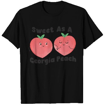 Discover Sweet As A Georgia Peach Cute Funny Southern T Shirts