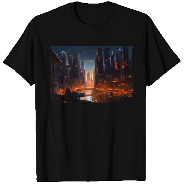 Discover Chicago Cyber Punk T Shirts
