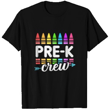 Discover Pre-K Crew Teacher Team Squad Hello Back School Gr T Shirts