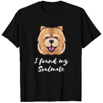Discover Chow Chow Dog Soulmate Puppy Dog Lover T Shirts