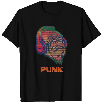 Discover Gorilla Punk | Music Lover T Shirts