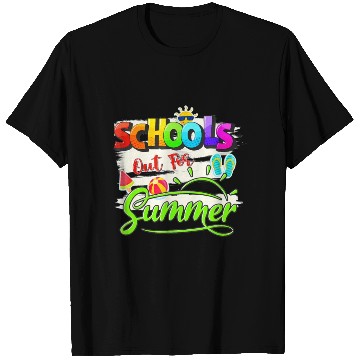 Discover Schools Out For Summer Lover Funny Teacher Student T Shirts