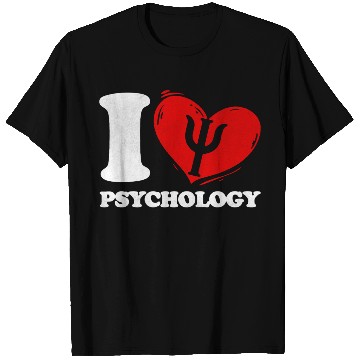 Discover I Love Psychology Psychologist T Shirts