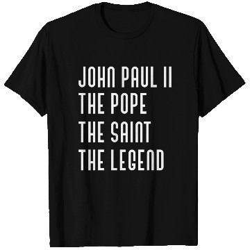 Discover Saint John Paul Ii Jp2 Catholic Pope Legend T Shirts