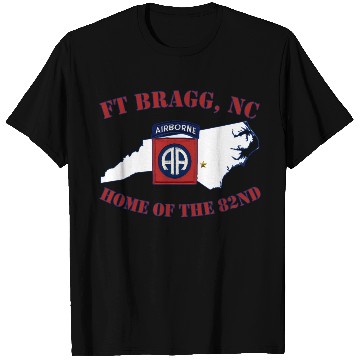 Discover Fort Bragg Military Base-Army Post-Fayetteville Nc T Shirts