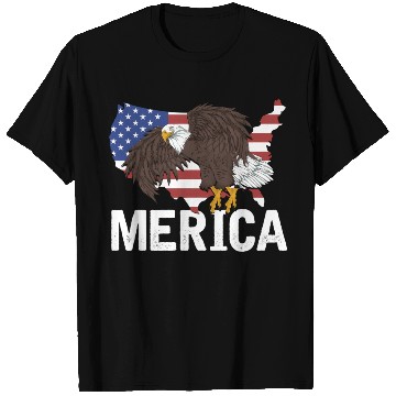 Discover Us Flag Merica Pride Patriot Proud American Bald T Shirts