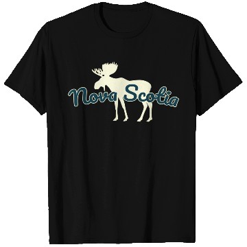 Discover Nova Scotia Moose Or T Shirts