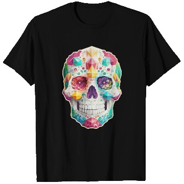 Discover Jeweled Sugar Skull T Shirts