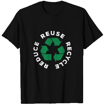 Discover Reduce Reuse Recycle World Environment Day Gift T Shirts