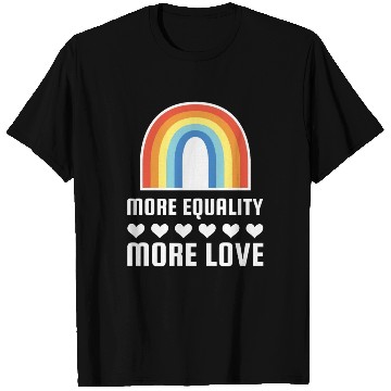 Discover LGBT More Equality More Love LGBTQ Gay Lesbian T Shirts