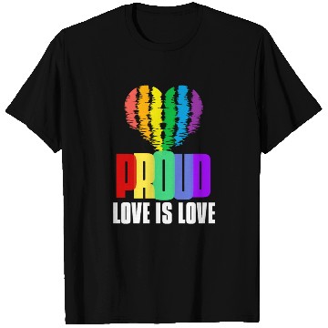 Discover Love is Love T Shirts Equality Human Rights Proud