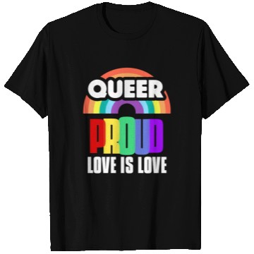 Discover Love is Love T Shirts Human Rights Gay Pride Proud