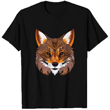 Discover The Adorable Complexity of a Fox Face T Shirts