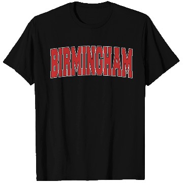 Discover Birmingham Varsity Style Uk Sports T Shirts
