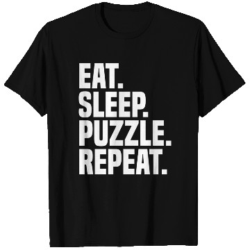 Discover Eat Sleep Puzzle Repeat Puzzle Collector Jigsaw T Shirts