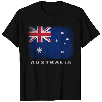 Discover Australian Flag Australia Love T Shirts