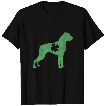 Discover Awesome Boxer Saint Patrick'S Day Dog Dad Mom T Shirts