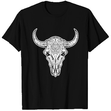 Discover Cow Skull Boho T Shirts