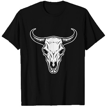 Discover Cow Skull Boho T Shirts