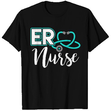 Discover Er Nurse Emergency Room Medical Nursing School T Shirts