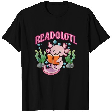 Discover Readolotl Animal Axolotl T Shirts