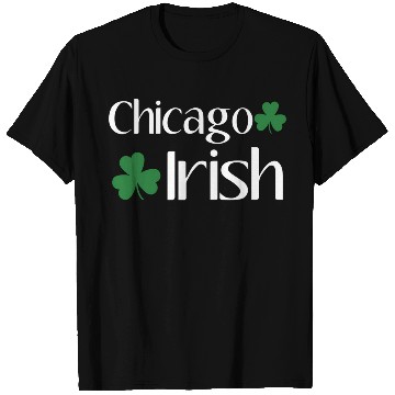 Discover Chicago Irish St Patric Day Shamrock Chicago T Shirts