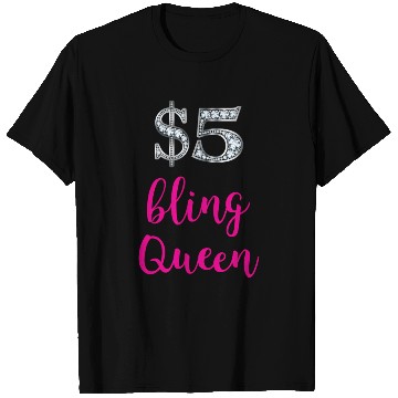 Discover 5 Bling Queen Jewelry Consultant Event Pop Up T Shirts