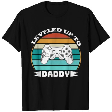 Discover Leveled up to Daddy T Shirts