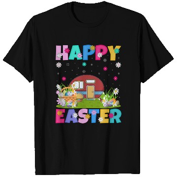 Discover Camper Van Happy Easter Camper Van Easter Sunday T Shirts