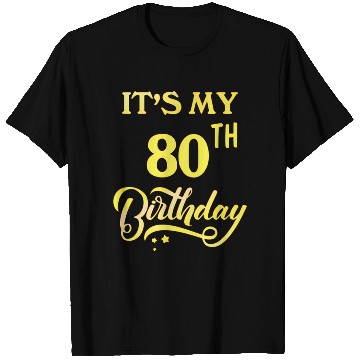 Discover It'S My 80Th 80 80Th T Shirts