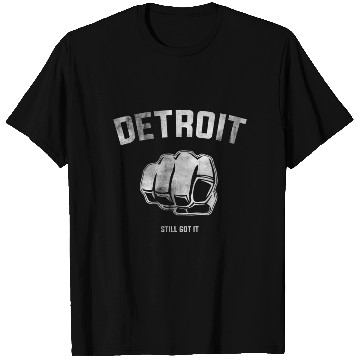 Discover Detroit Fist City Style For T Shirts