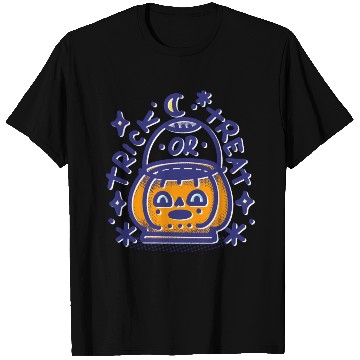 Discover Trick Or Treat Halloween Pumpkin T Shirts